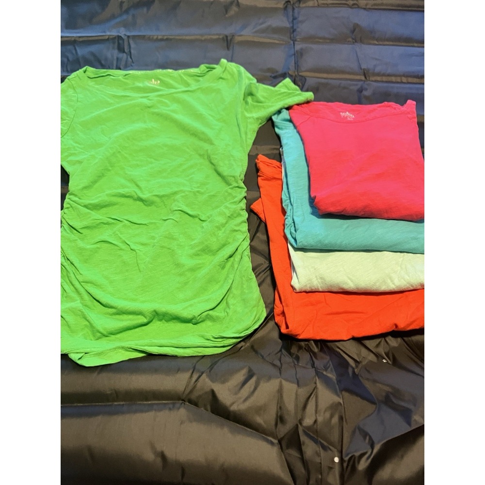 New York And Company Soho T-Shirt Lot (5) Women's Size S Long/short Sleeve Roush